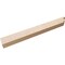 Ekena Millwork 2in. W x 4in. H x 32in. L Newport Woodgrain TimberThane Rafter Tail, Primed Tan RFTUR02X04X32NEWRCPR - alternate 2